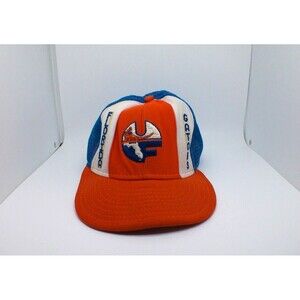 80's Florida Gators Football Lucky Stripes Hat Trucker Cap Snapback Mesh VTG